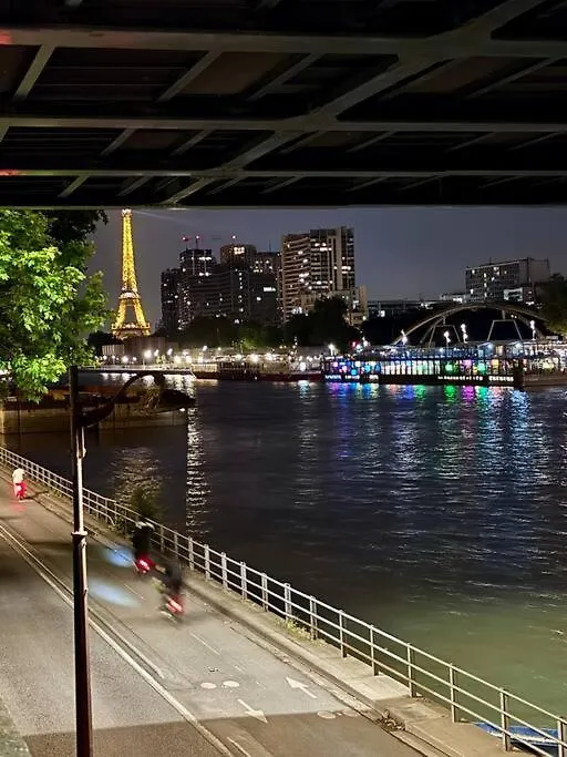 Fantin Latour Cosy Studio 2p Seine & Eiffel Tower פריז